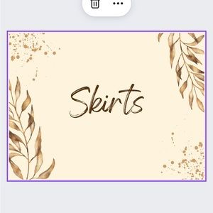 Skirts